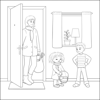 Bild att färglägga