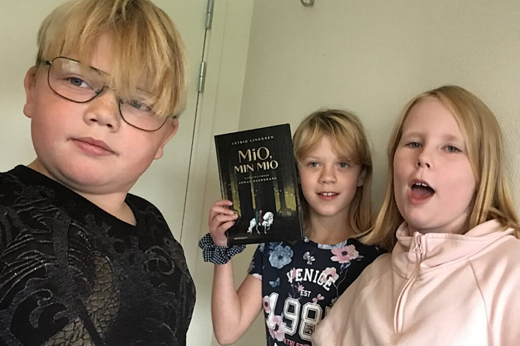 Elis Sandström, Julia Enkvist och Elsa Almqvist