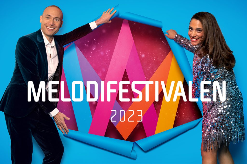 Jesper Rönndahl och Farah Abadi